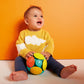 Bright Starts Wobble Bobble Activity Ball Toy, Ages 3 Months+