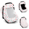 Hooyax Muslin Car Seat Cover Baby - Breathable And Privacy Car Seat Canopy With 3 Modes - Easy Install & Gift Box Packaging, Uni