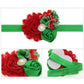 3 Pack Baby Christmas Headband Elastic Feather Bowknot Hair Band Fits For Baby Toddler Newborn