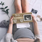 EURSET Baby Sonogram Picture Frame for Standard 4 x 3 Ultrasound Photo - Pregnancy Announcements Ideas - Gender Reveal Baby-Show