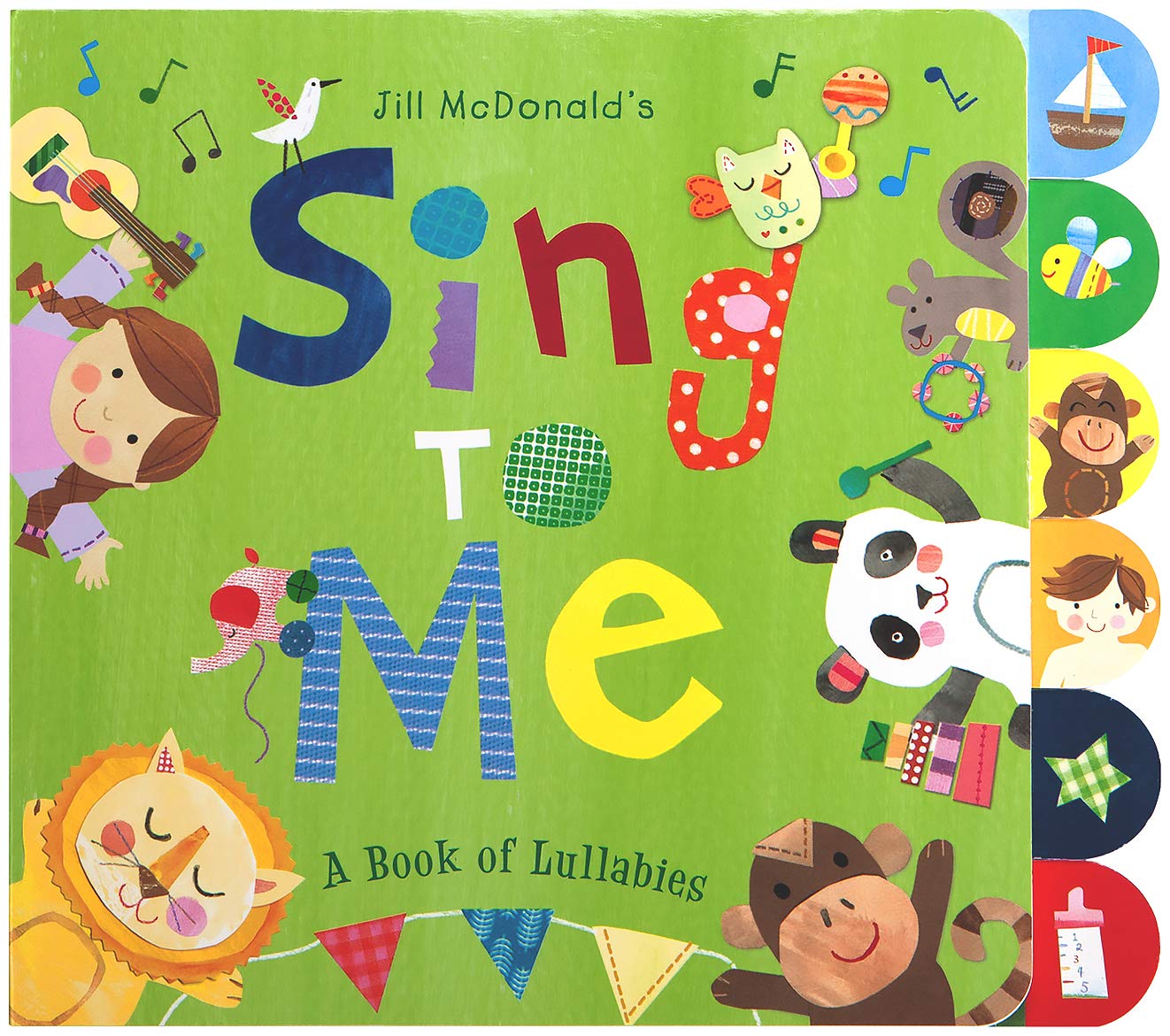 C.R. Gibson Sing to Me Lullaby Book for Babies, 10 x 8.7 x 0.5 inches, 1 piece