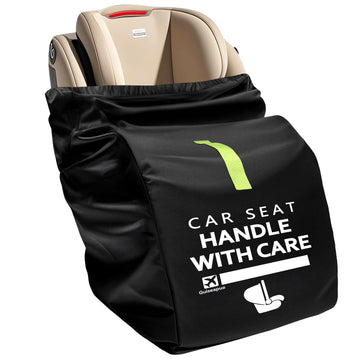 Guiseapue Car Seat Travel Bag for Airplane: Car Seat Bags for Air Travel Fit All Car Seats, Infant Carriers & Booster Seats, Car