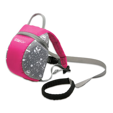 Bblv - Pk - Toddler Backpack With Adjustable Reins, Little Kids Anti-Lost Travel Bag Harness Reins, Lightweight Fits Snacks And