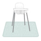 Bapronbaby Dino Friends Sage Splash Mat - Waterproof Catch-All For Under High Chairs, Floors, Tables, Playtime Or Arts & Crafts