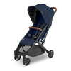 UPPAbaby Minu V2 Travel Stroller/Lightweight, Portable Design/One-Hand Fold/Shoulder Strap and Leather Bumper Bar Included/Noa (