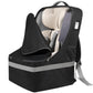 Padded Car Seat Travel Bag For Airplane: Backpack Car Seat Cover for Air Travel, Carseat Bag With Shoulder Strap for Infant Car 