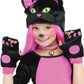 Fun World Little Girl'S Medium/Miss Kitty Children'S Costume, Multicolor, Medium
