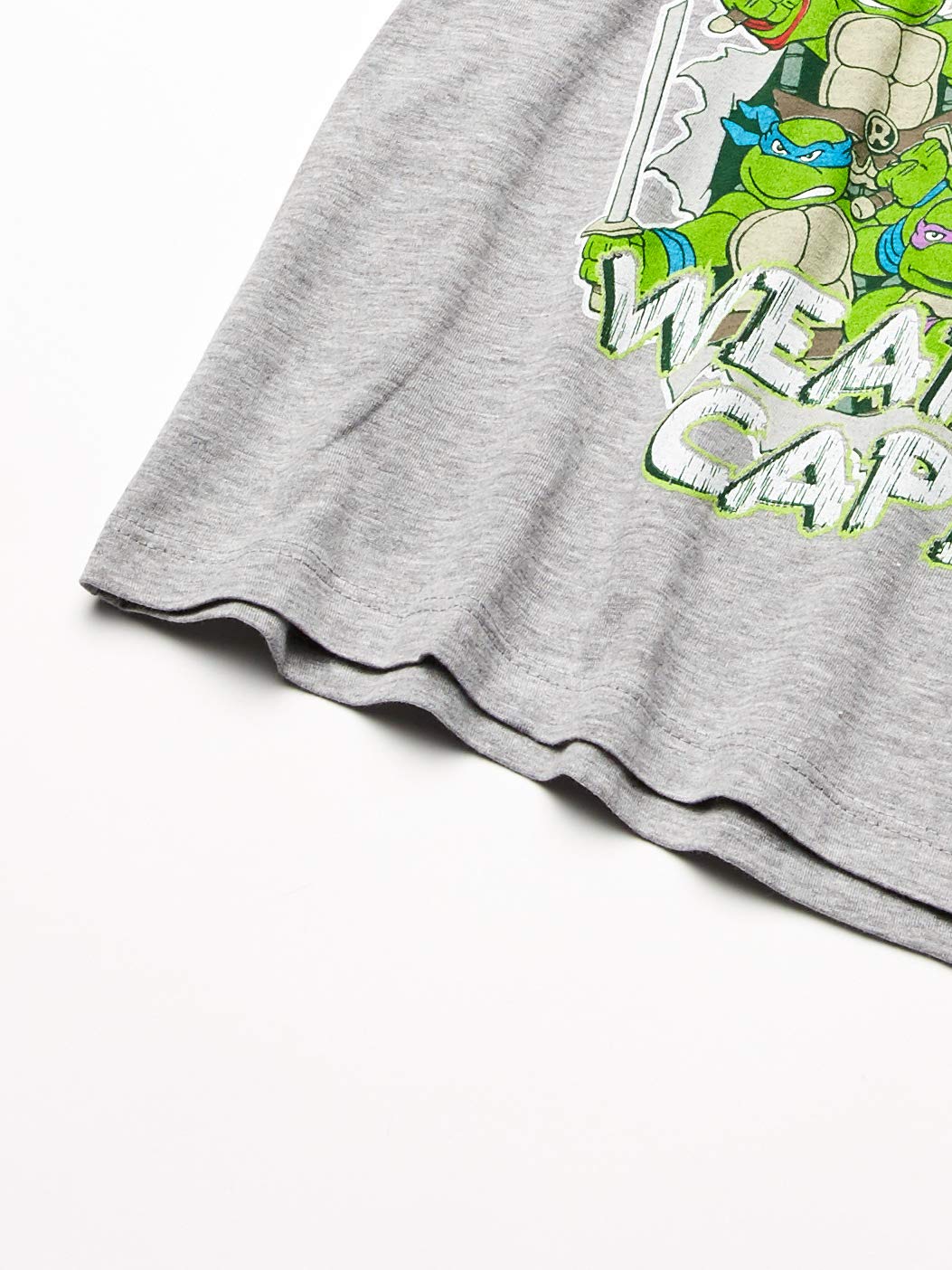 Nickelodeon Baby Boys' Toddler Long Sleeve Tee, Grey/Charcoal, 3T