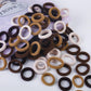 200PCS Girls Hair Ties for Toddler, Mini Kids Hair Ties for Baby Girl No Damage, Soft Small Hair Bands, Cotton Elastic Toddler P