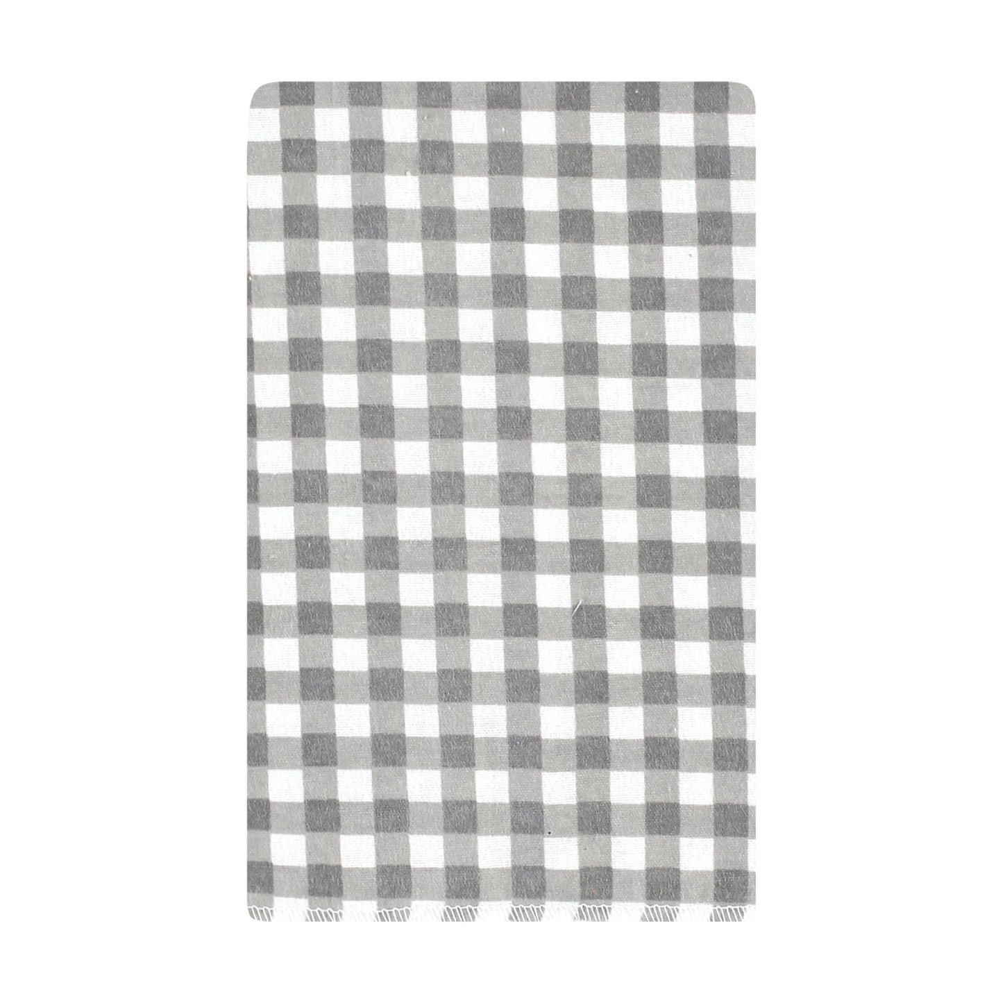 Hudson Baby Unisex Baby Cotton Flannel Burp Cloths, Farm Friends Cream 10-Pack, One Size