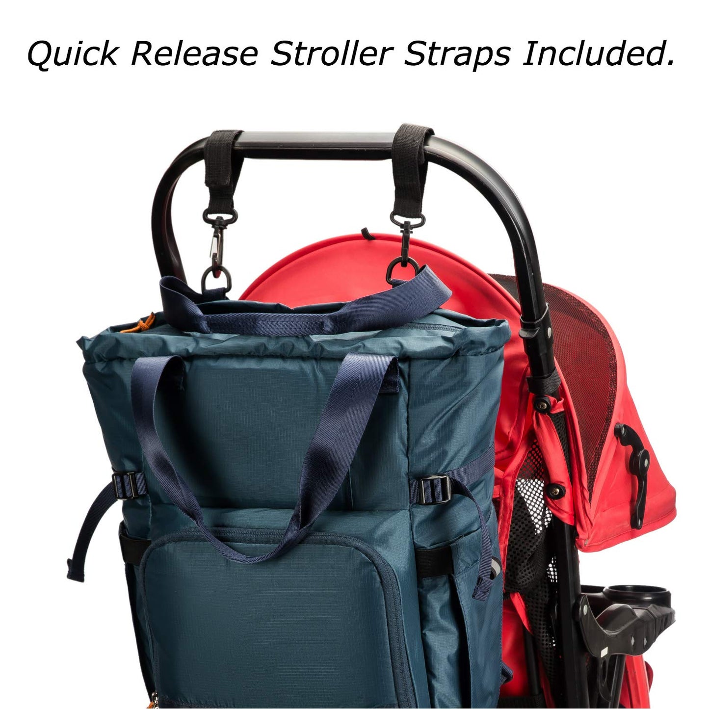 Perilogics Baby Diaper Bag Backpack, 25L Large Capacity, 18.5 Oz Ultra Lightweight, Sporty Convertible Multifunction Travel Work
