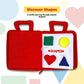My Quiet Book by Pockets of Learning Montessori Basic Life Skills Activity Toy | Interactive Early Education Preschool Activity