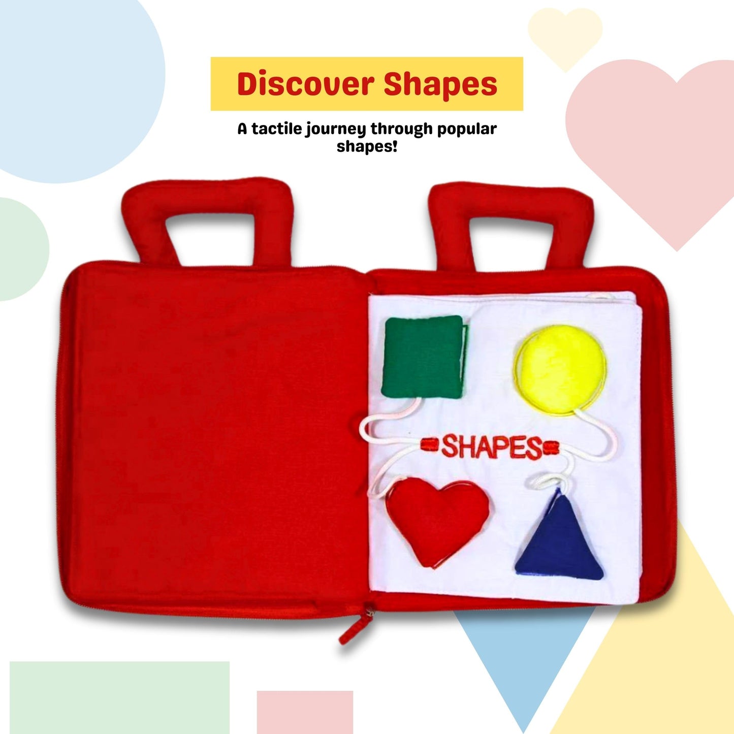 My Quiet Book by Pockets of Learning Montessori Basic Life Skills Activity Toy | Interactive Early Education Preschool Activity