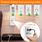Groword Baby Safety Outlet Cover Box,Outlet Covers,Plug Covers For Electrical Outlets,Socket Covers For Outlets Fit 4.95' H X 3