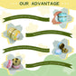 8 Pieces Powder Puff Case For Face Body Soft Dusting Cosmetic Powder For Baby And Women Travel Home