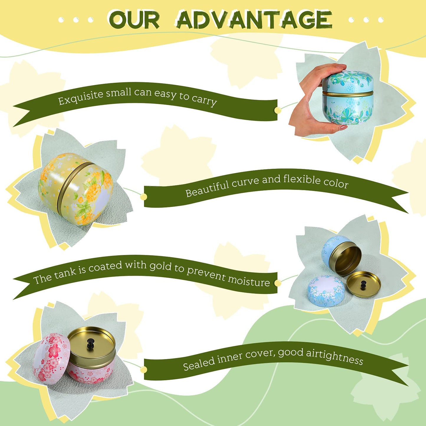 8 Pieces Powder Puff Case For Face Body Soft Dusting Cosmetic Powder For Baby And Women Travel Home