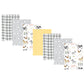 Hudson Baby Unisex Baby Cotton Flannel Burp Cloths, Cute Farm 7-Pack, One Size