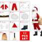 Ovov 11 Pcs Kids Santa Costume Deluxe Kids Santa Suit Toddler Santa Claus Costume For Halloween Cosplay