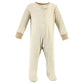 Hudson Baby Unisex Baby Cotton Sleep And Play, Teddy Bears, 0-3 Months