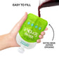 WeeSprout Double Zipper Reusable Food Pouches (Green, 3.4 fl oz)