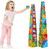 beeqoo Animal Sorting and Stacking Blocks - Educational ABC & Numbers Toy for Babies and Toddlers - Montessori Learning Tower -1