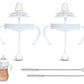 Sippy Cup Conversion Kit For Philips Avent Natural Baby Bottle | 2-Count | With Soft Silicone Sippy Spout Nipples, Weighted Any