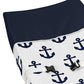 Sweet Jojo Designs Navy Blue White Anchors Boy Girl Baby Nursery Changing Pad Cover - Nautical Theme Ocean Sailboat Sea Marine S