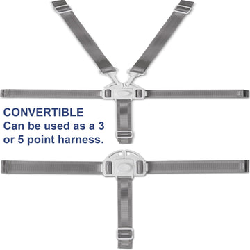 Todays Kids High Chair Straps, Straps For High Chair, Replacement Harness Straps For Most 5 Point High Chairs, Replacement High