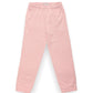 Tommy Hilfiger Girls Solid Relaxed Fit Mid Rise Trackpant Pink