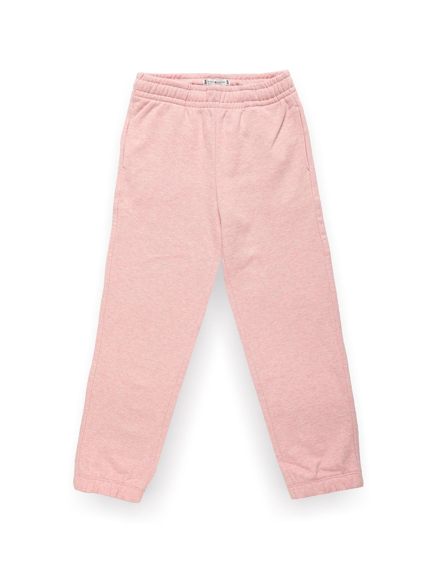 Tommy Hilfiger Girls Solid Relaxed Fit Mid Rise Trackpant Pink