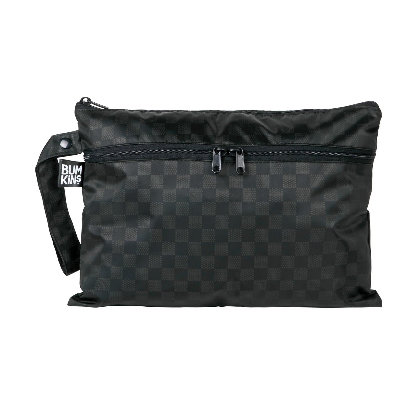 Bumkins Waterproof Wet Dry Clutch Bag for Baby, Travel, Swim Suits, Cloth Diapers, Pump Parts, Pool, Gym Clothes, Toiletry, Hook