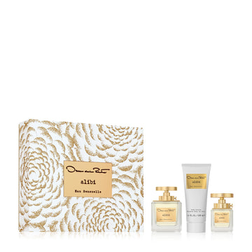 Alibi Eau Sensuelle By Oscar De La Renta For Women - 3 Pc Gift Set 3.3Oz Edp Spray, 1Oz Edp Spray 3.4Oz Body Lotion