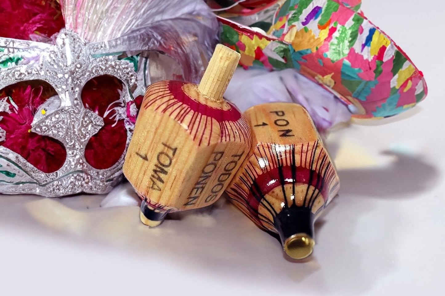 Alondra'S Imports Pirinola Toma Todo Set - Mexican Fiesta, Kids And Adults Family Party Games, Bachelor Parties Or Baby Shower,