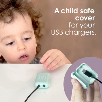 Watch Your Mouth Baby Proof Cord Cover | Award-Winning Usb Charger Cover For Baby Proofing Cords | Bpa & Phthalate-Free Charger