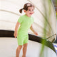 Vaenait Infant Kids Toddler Girls Boys Short Sleeve Sleepwear Pajamas 2Pcs Set Colorful Bluegrey Xl