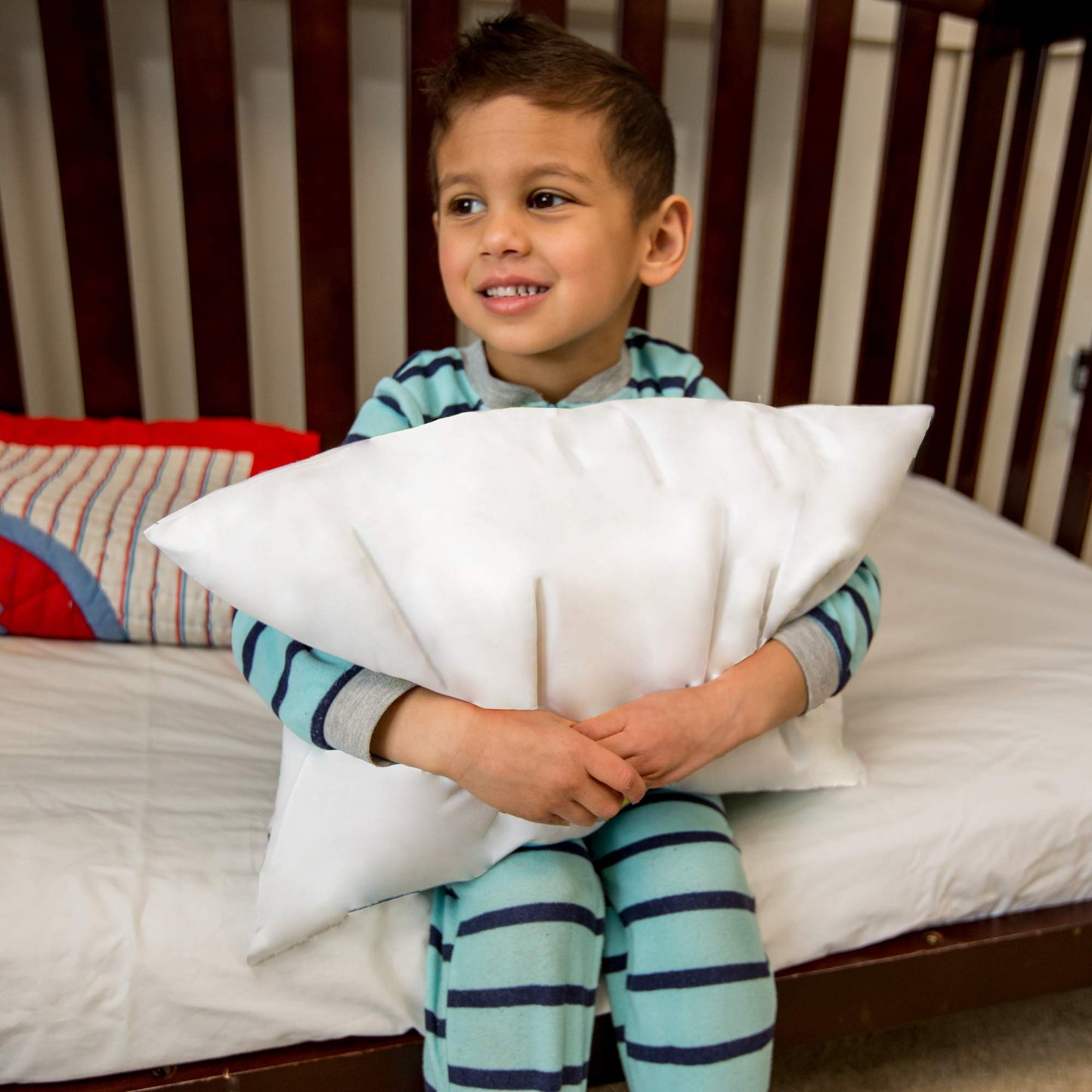 Bb My Best Buddy Toddler Kids Pillowcase For Boys And Girls - White - Two Pack - 100% Twill Cotton - 13X18 Shrinks To Fit - Enve