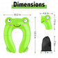 Portable Potty Seat For Toddler Travel - Foldable Non-Slip Potty Training Toilet Seat Cover For Boys Girls, Baby Kids With Draws
