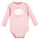 Hudson Baby Unisex Baby Cotton Long-Sleeve Bodysuits, Dreamer, 6-9 Months