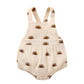 Newborn Girls Romper Jumpsuit Sun Print Sleeveless Hairband One-Pieces Bodysuits Baby Clothing (Beige, 0-6 Months, 6_Months)