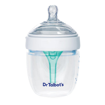 Dr. Talbot'S Silicone Anti-Colic Bottle - Self-Sterilizing Baby Bottle For Newborns - 5 Oz - White
