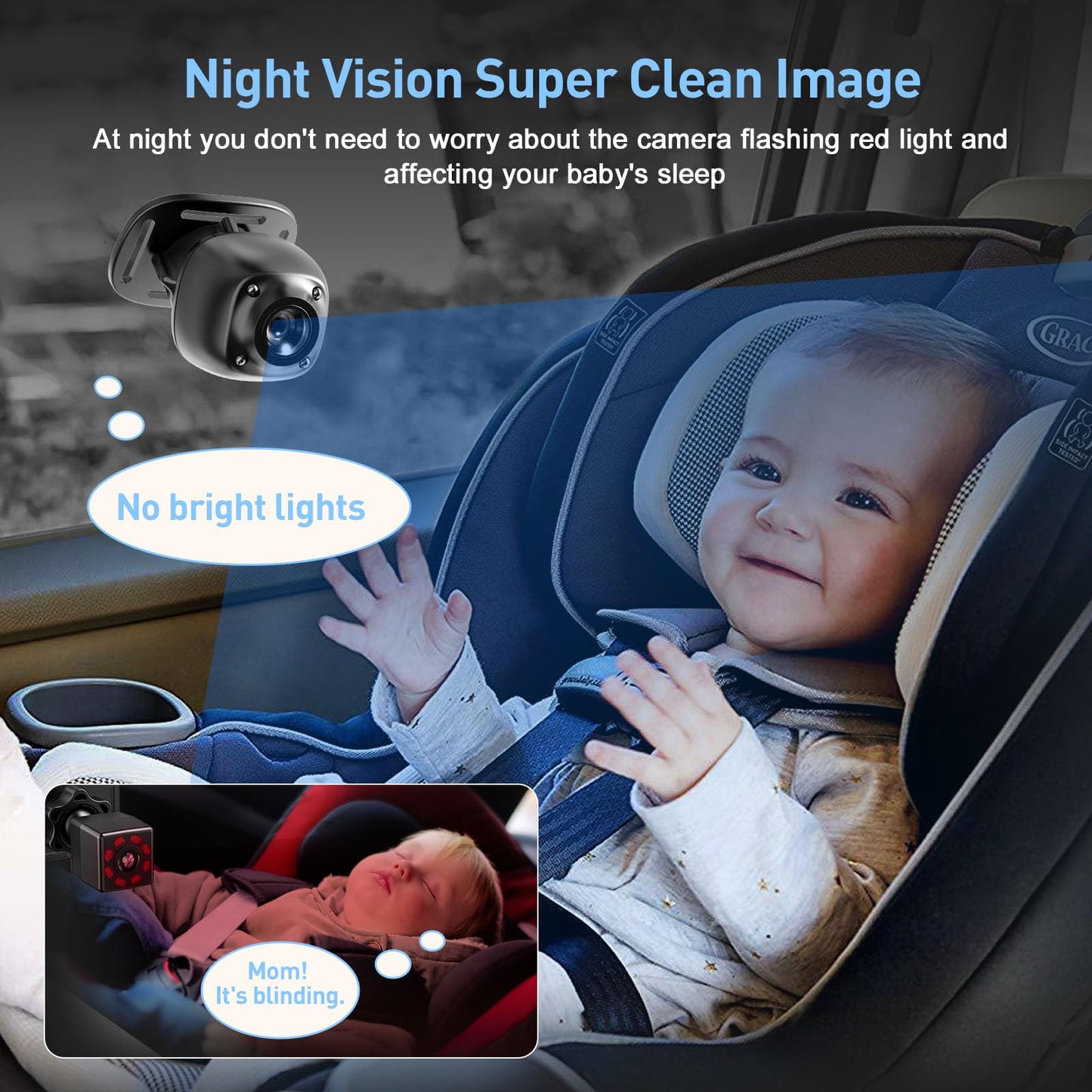 Btlmemo Baby Car Camera