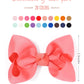 Choicbaby 40 Pieces Hair Bows For Girls 4 Inch Grosgrain Ribbon Toddler Hair Accessories With Fully Lined Clips For Toddlers Bab