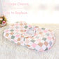 Dilimi Baby Lounger Cover For Boys And Girls, Removable Cover Ultra Soft Comfortable Lounger Slipcover, Colorful Checkerboard (L