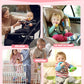 Babygoal Silicone Pacifier Clips 4 Pack,2Pcs Pacifier Holder Clip With 2Pcs Toy Strap Chain For Baby Boy Girl Fits All Pacifier,