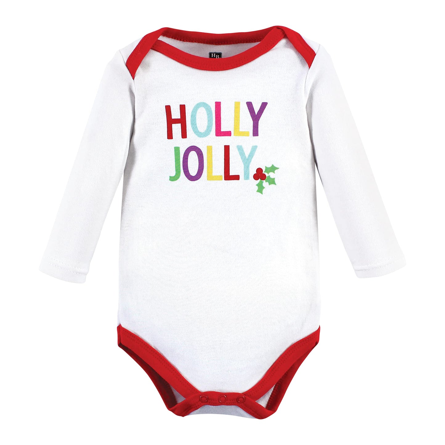 Hudson Baby Baby Girls Hudson Unisex Cotton Layette Set, Merry Bright, 6-9 Months And Toddler T Shirt Set, Merry Bright, Months