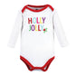 Hudson Baby Baby Girls Hudson Unisex Cotton Layette Set, Merry Bright, 9-12 Months And Toddler T Shirt Set, Merry Bright, Months