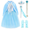 Princess Costumes Fancy Party Birthday,Christmas Dress Up For Little Girls With Accessories 3T 4T (110)