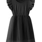 Twkioue Toddler Baby Girl Tutu Tulle Dress Sleeveless Fluffy Cute Party Sundress 817 Black 110