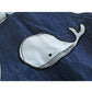 Abolai Cute Baby Boys Clothes Toddler Whale Jeans Romper Set With Blue Short Sleeve T-Shirt Blue 90