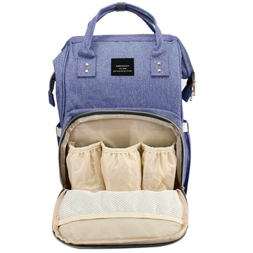 House Of Quirk Baby Diaper Bag Maternity Backpack (Purple)